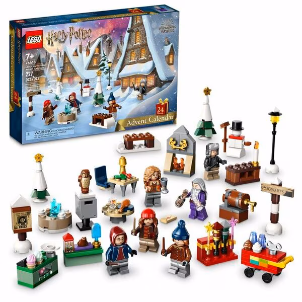 LEGO Advent Harry Potter Harry Potter Advent Calendar Multicolored 301 pc